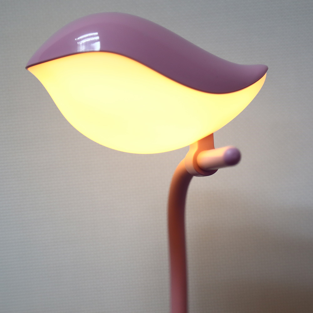 2 in 1 Bird Intelligent Rechargeable Sensor Nightlight Smart Touch LED Table Lamp Energy Saving Lights