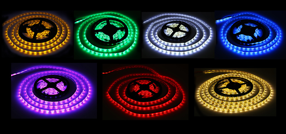 5 Meters 12V 3528 SMD Waterproof LED Strip Lamp with 300 LEDs