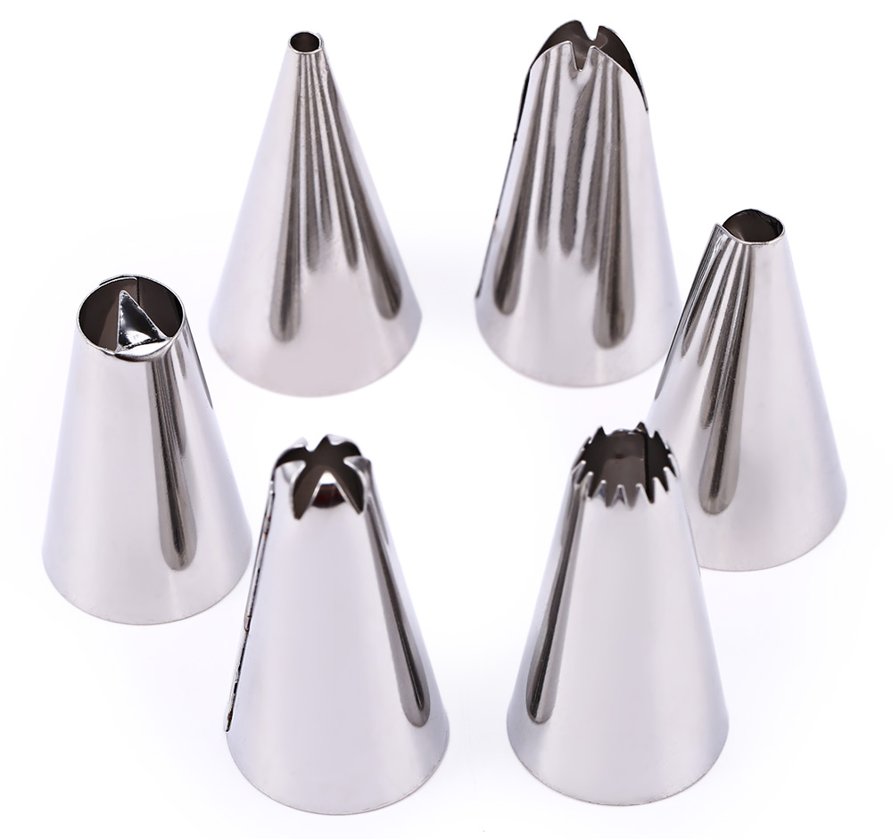 8 in 1 Silicone Reusable Cake Piping Bag Icing Cream Pastry Decorating Tool