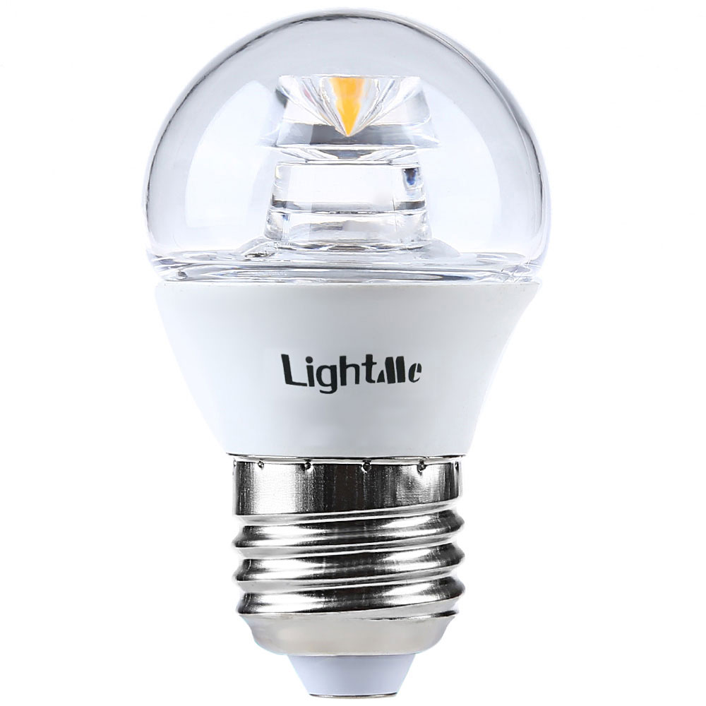 Lightme 4Pcs 5W 110-240V 420Lm E27 G45 LED Bulbs
