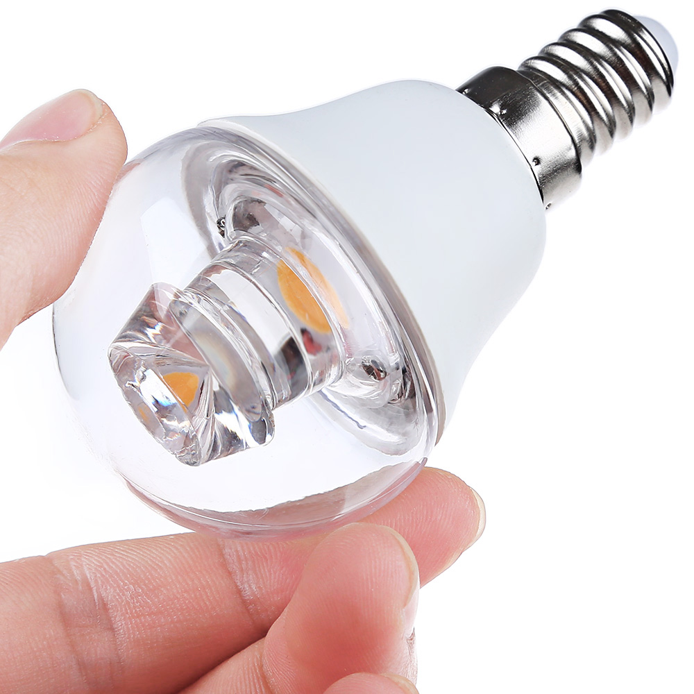 Lightme 4Pcs 5W 110-240V 420Lm E14 P45 LED Bulbs