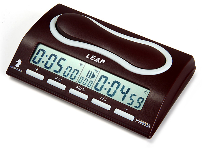 LEAP PQ9903A Professional Chess Clock I-go Count Up Down Timer for Game Competition