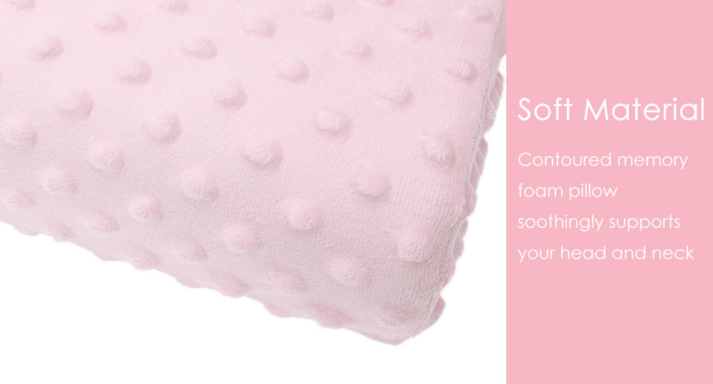 Slow Rebound Memory Foam Orthopedic Neck Pillow for Cervical Health