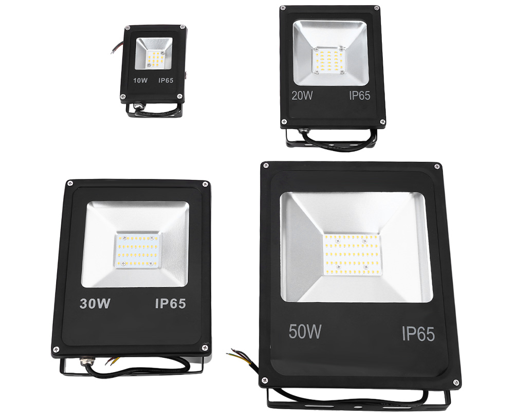 30W 2700LM 360 Degrees Microwave Induction LED Flood Light Projection Lamp