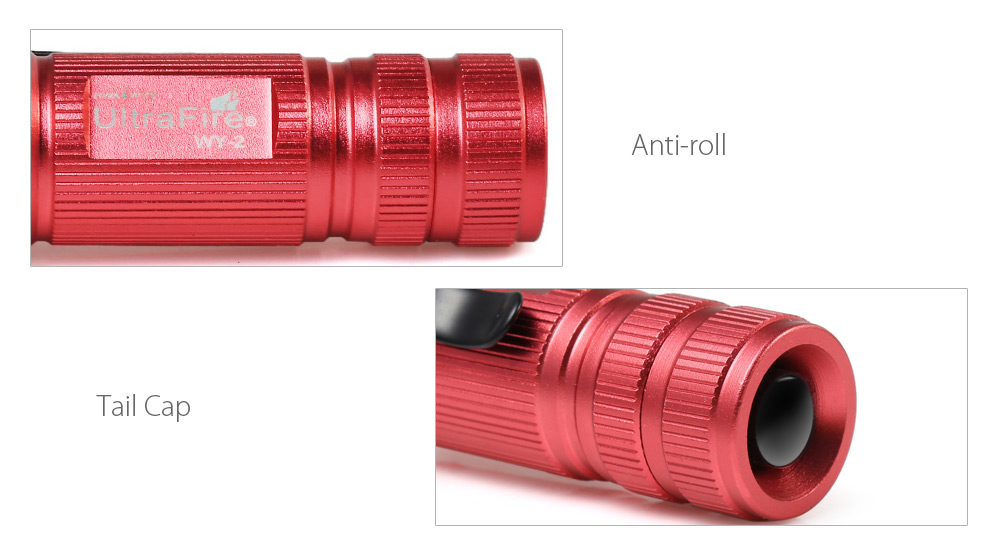 Ultrafire WY - 3 Cree XPE R2 389Lm Zooming Handy LED Flashlight