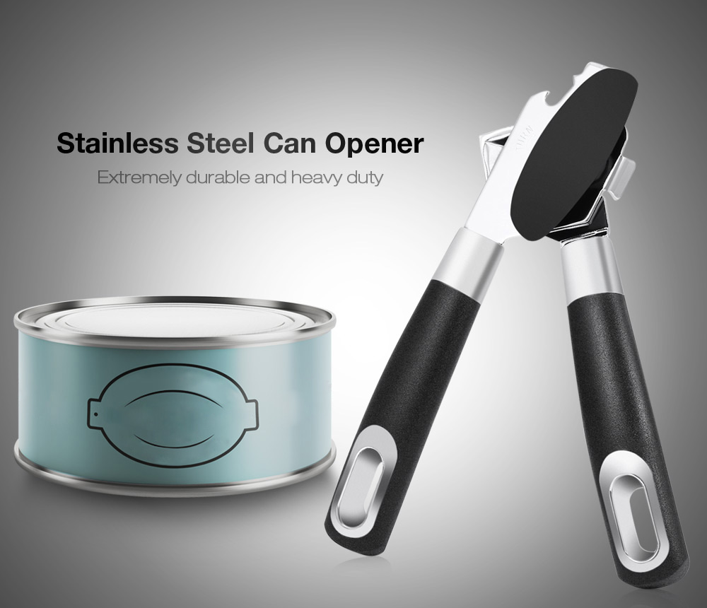 Stainless Steel Manual Heavy Duty Can Opener Kitchen Tool