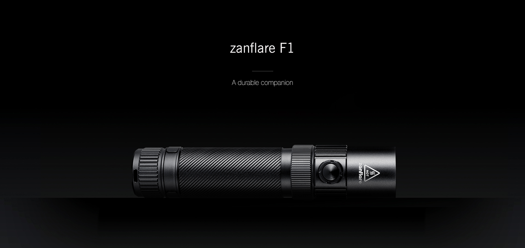 zanflare F1 Cree XPL V6 1240Lm Rechargeable LED Flashlight