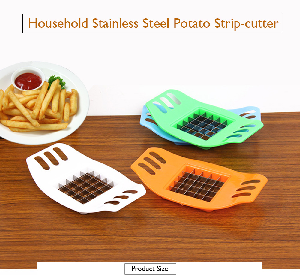 Household Stainless Steel Potato Strip-cutter