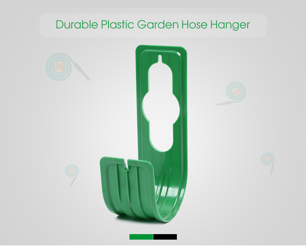 Plastic Garden Hose Hanger Hook Watering Pipe Wall Mounted Holder