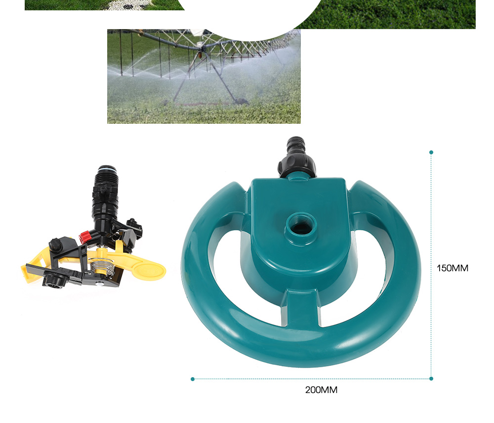 360 Degree Rotating Water Sprayer for Fishpond Garden