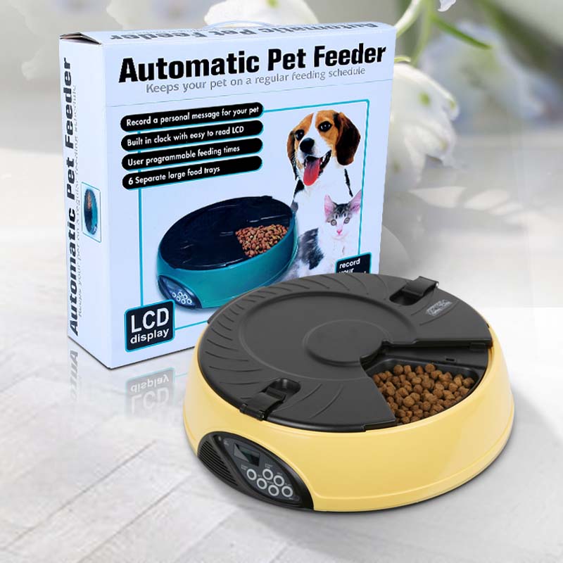 TODO 6 Meals LCD Automatic Pet Feeder