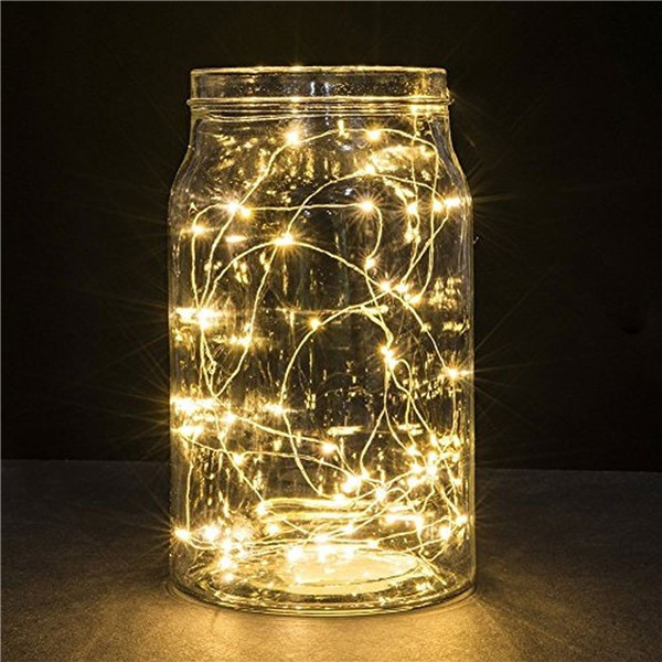 Supli 5M 50 LEDs USB Multi Colors Holiday String Lights Lamp Copper Wire Home Lighting