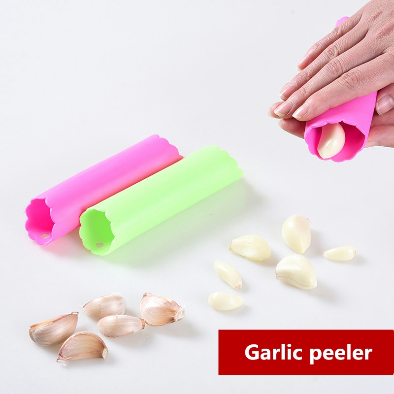 2PCS/SET Garlic Peeling Machine Rub Kitchen Accessories Cooking Tools