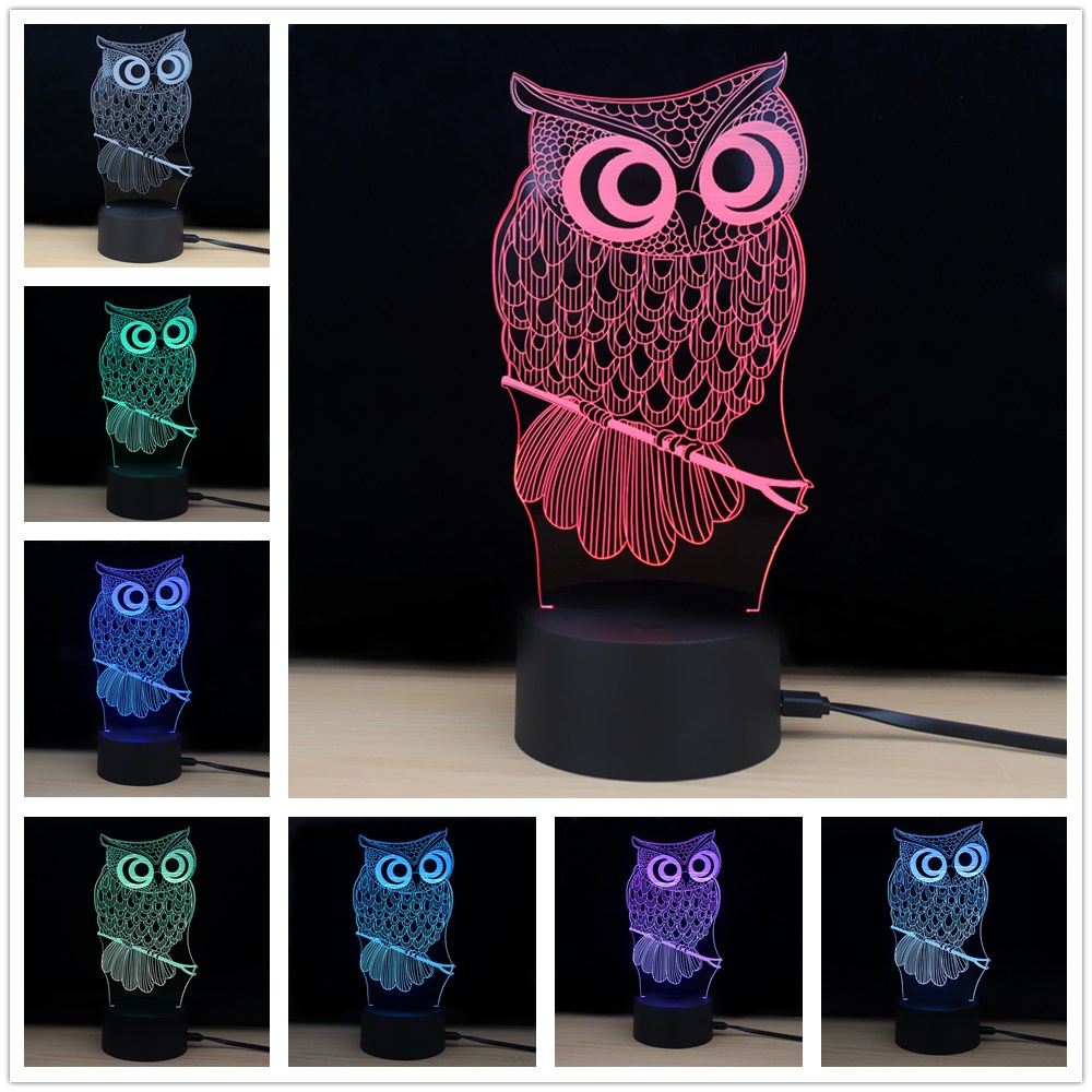 M.Sparkling TD182 Creative Animal 3D LED Lamp