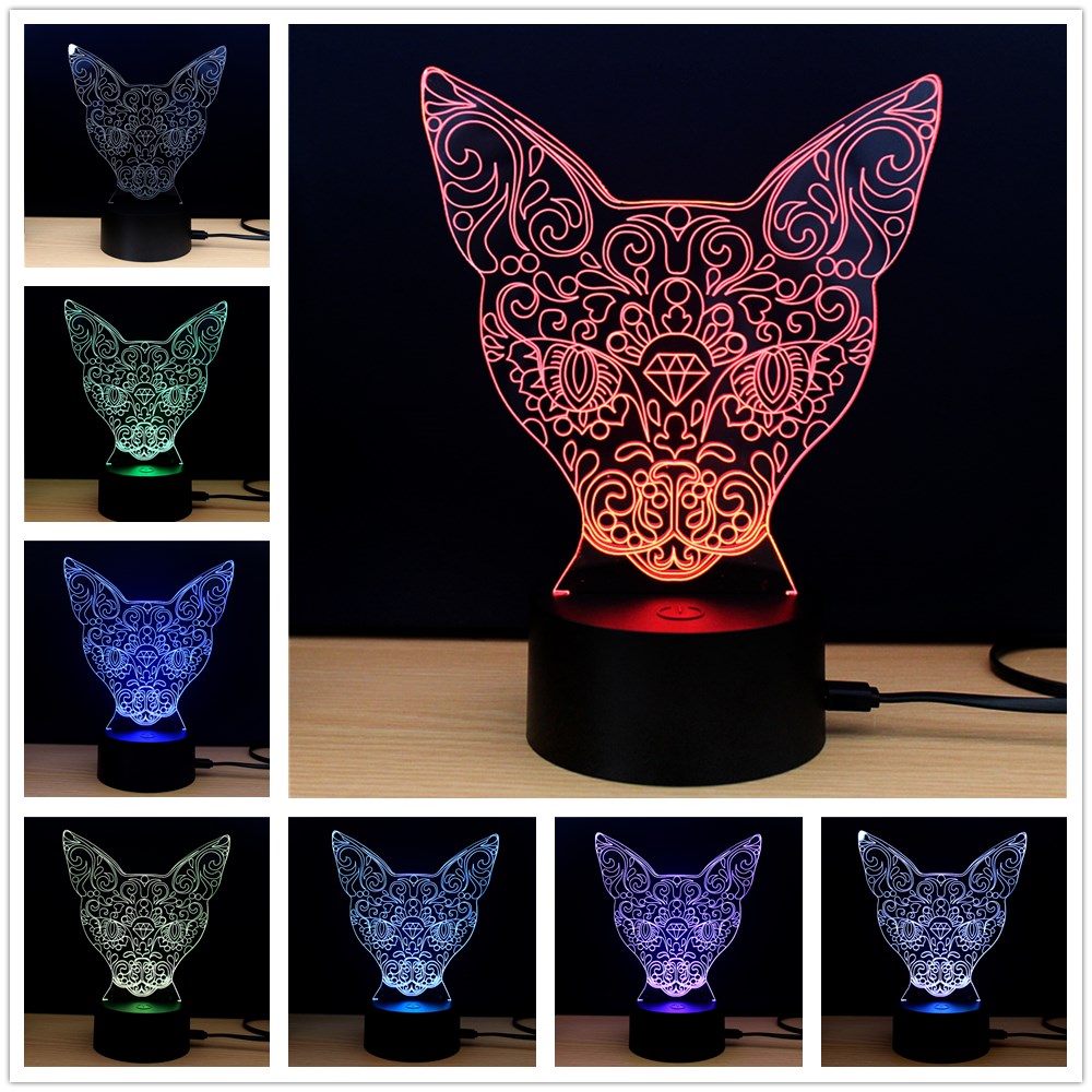 M.Sparkling TD160 Creative Animal 3D LED Lamp