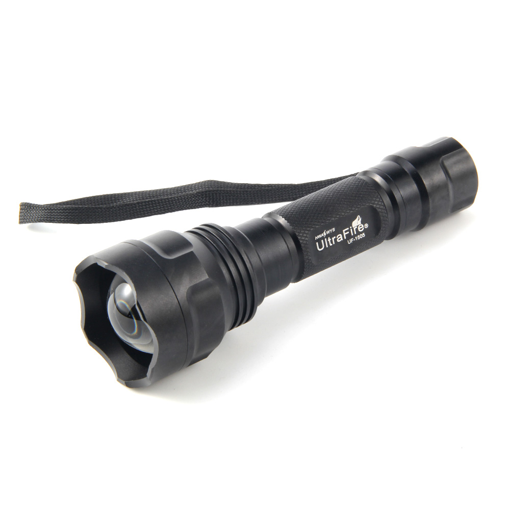 UltraFire UF - 1505 XPE 1 Case C8 Focus Red Light Flashlight