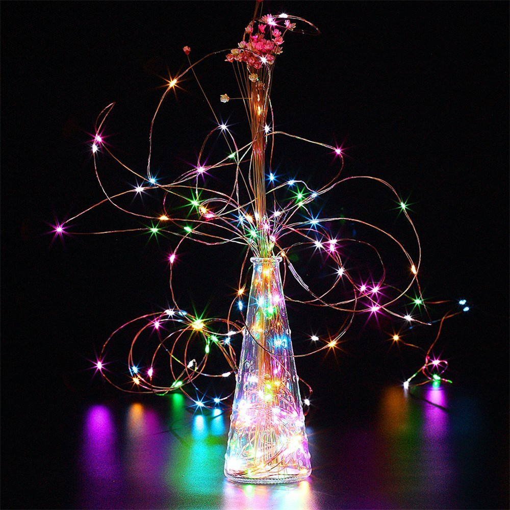 SUPli 20M 200LEDs 8 Modes 4 Pack Battery Operated Fairy String Light with Waterproof Copper Wire Firefly Remote Controller