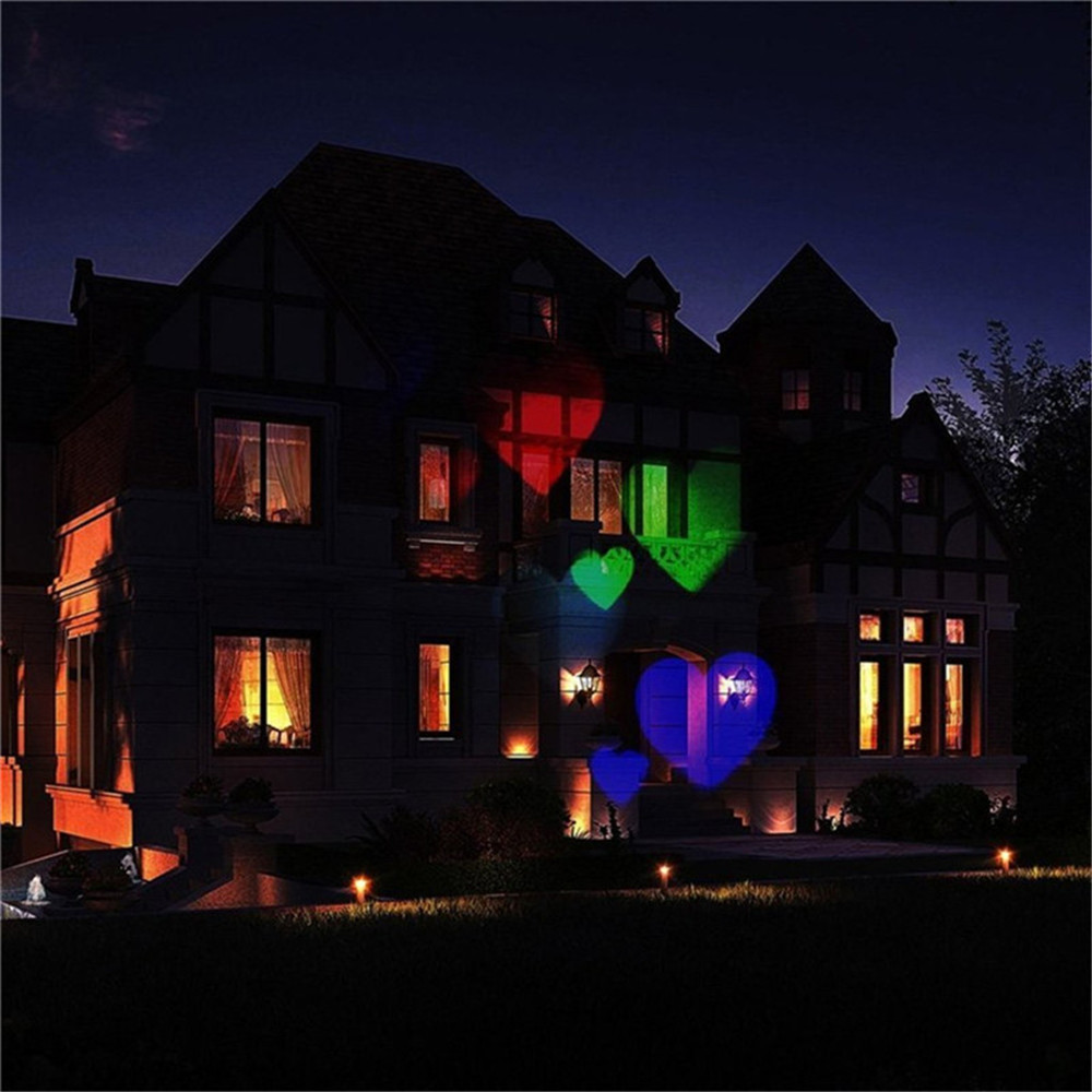 SUPli Halloween Outdoor Laser Light LED Rotating Projector for Festival Party