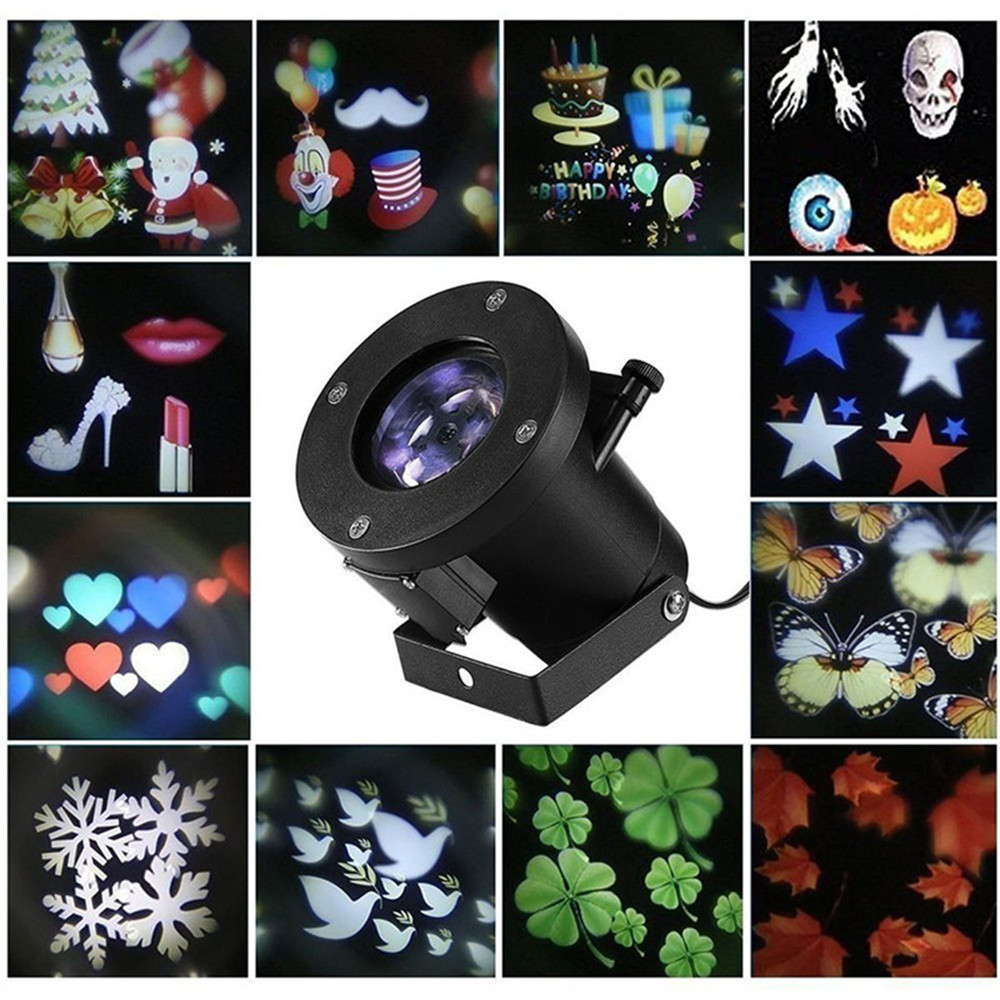 SUPli Halloween Outdoor Laser Light LED Rotating Projector for Festival Party