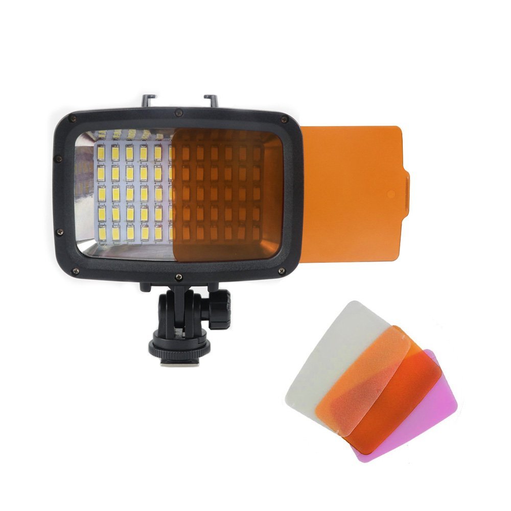 Video Diving Light 40M Waterproof 60 LEDs for GoPro Hero Sports Camera