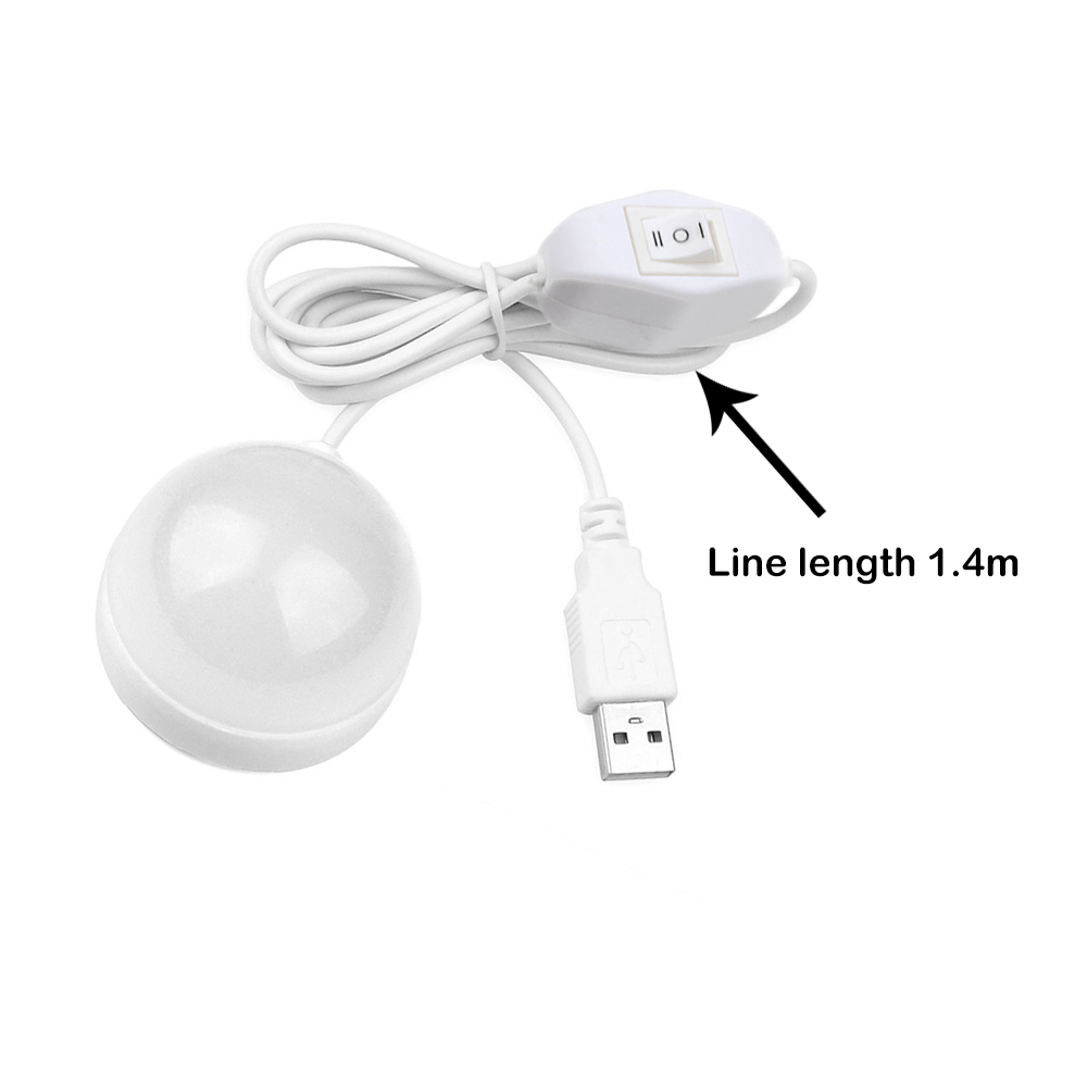YWXLight DC 5V 5W Bright Mini USB Magnet Reading Lights Computer Lamp for Notebook