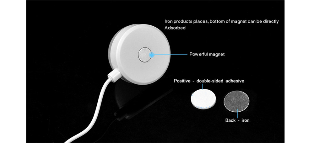 YWXLight DC 5V 5W Bright Mini USB Magnet Reading Lights Computer Lamp for Notebook