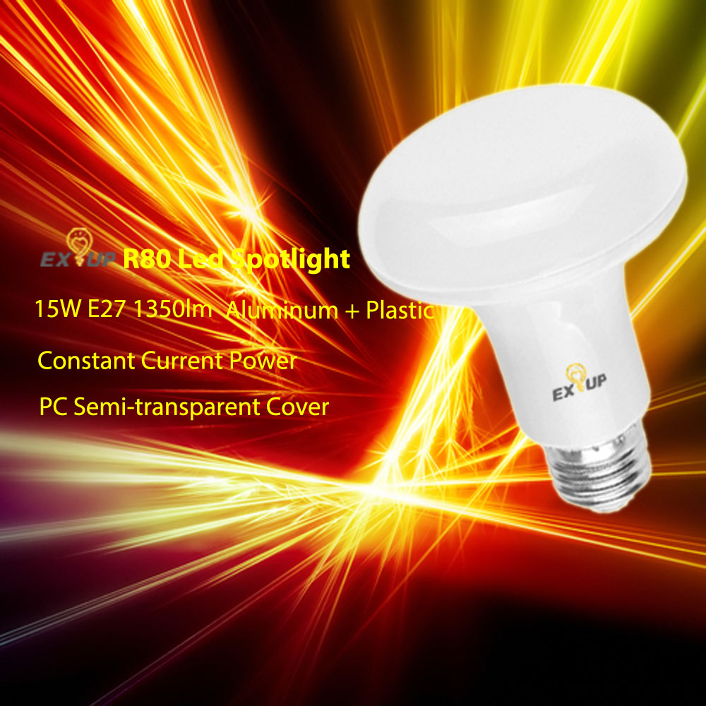 EXUP R80 E27 15W 2380LM LED Spotlight AC 85 - 265V