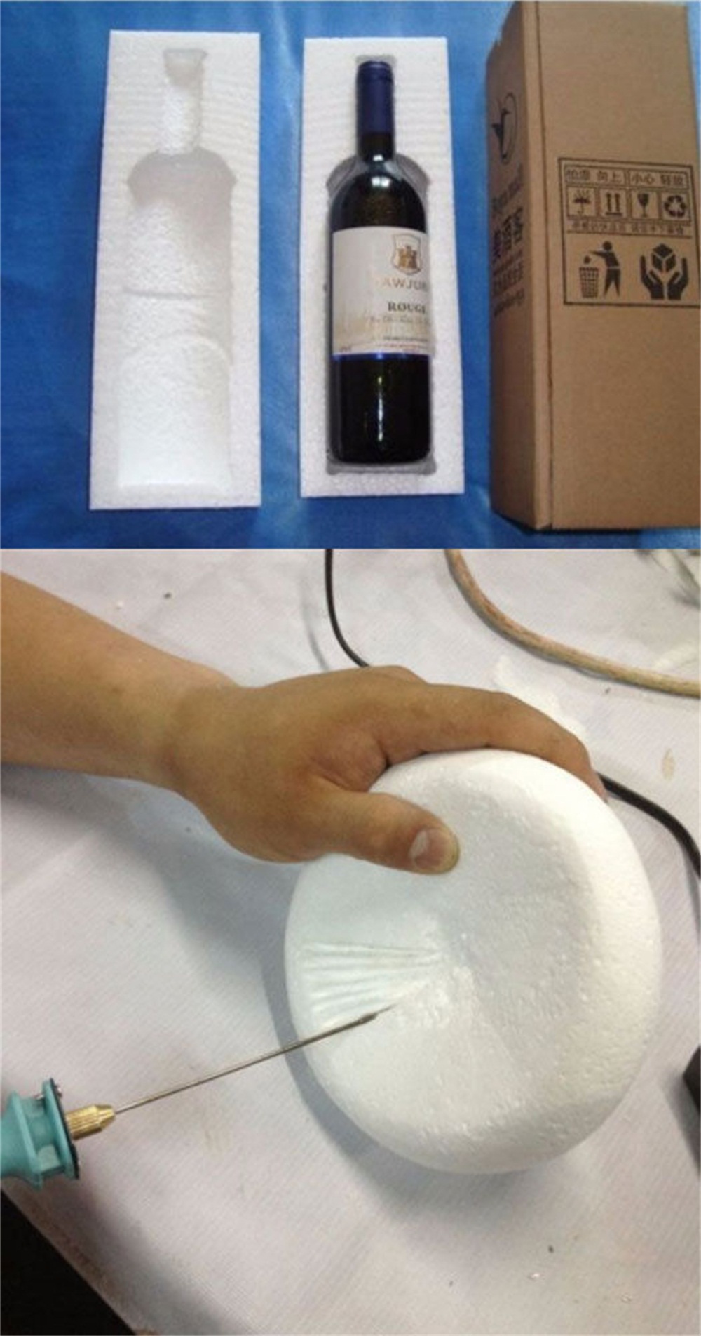 Electric Foam Cutter 10CM Cutting Pen And Electronic Adaptor Styrofoam Cut