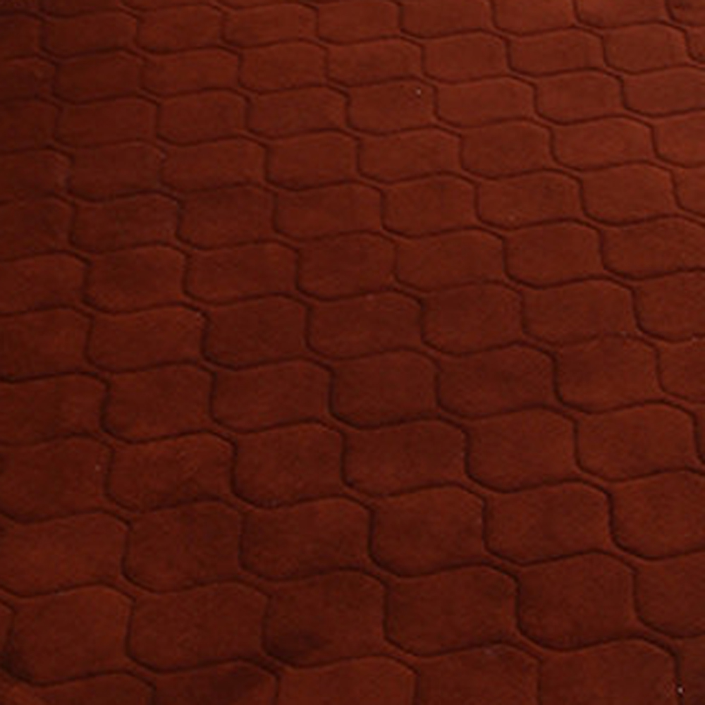 Floor Mat Thicken Coral Fleece Comfy Soft Geometric Pattern Home Mat3