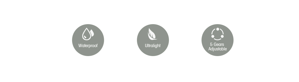 UltraFire C8 1300LM CREE XML T6 Outdoor Waterproof LED Flashlight ( 1 x 18650 Battery )