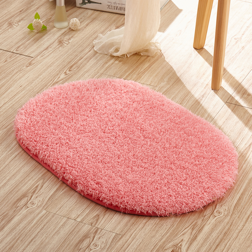 Kitchen Floor Mat Oval Antiskidding Water Absorption Doormat