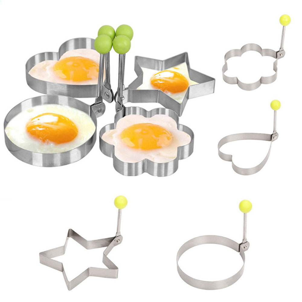 Stainless Steel Fried Egg Shaper Pancake Mould Mold Kitchen Cooking Tools