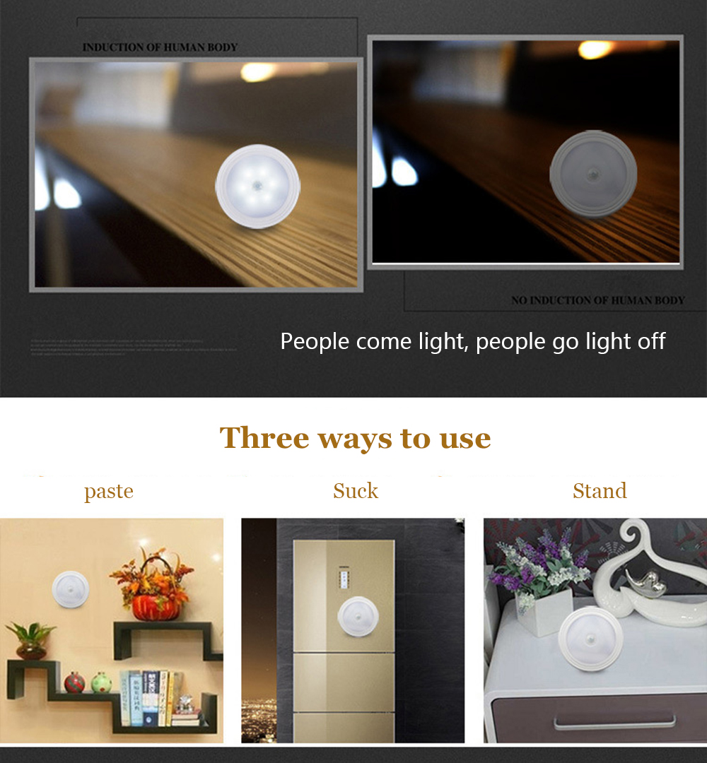 BRELONG LED Light control + Induction Night Light Human induction light control lighting
