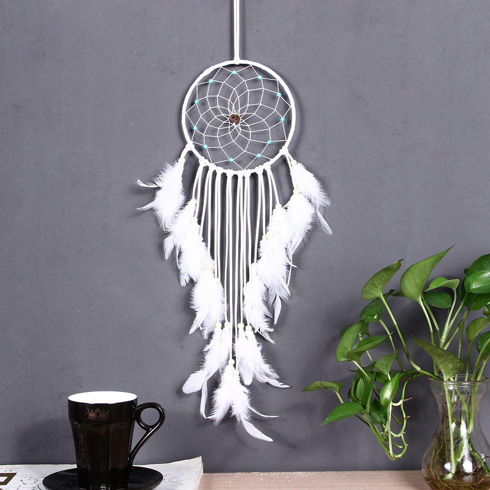 Style Dreamcatcher with Feather Polycyclic Dream Catcher Wall Hanging Decoration Pendant Home Decor Ornament Gift