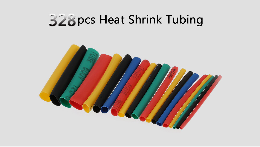 Heat Shrink Tubing Tube Wrap Sleeving 328pcs