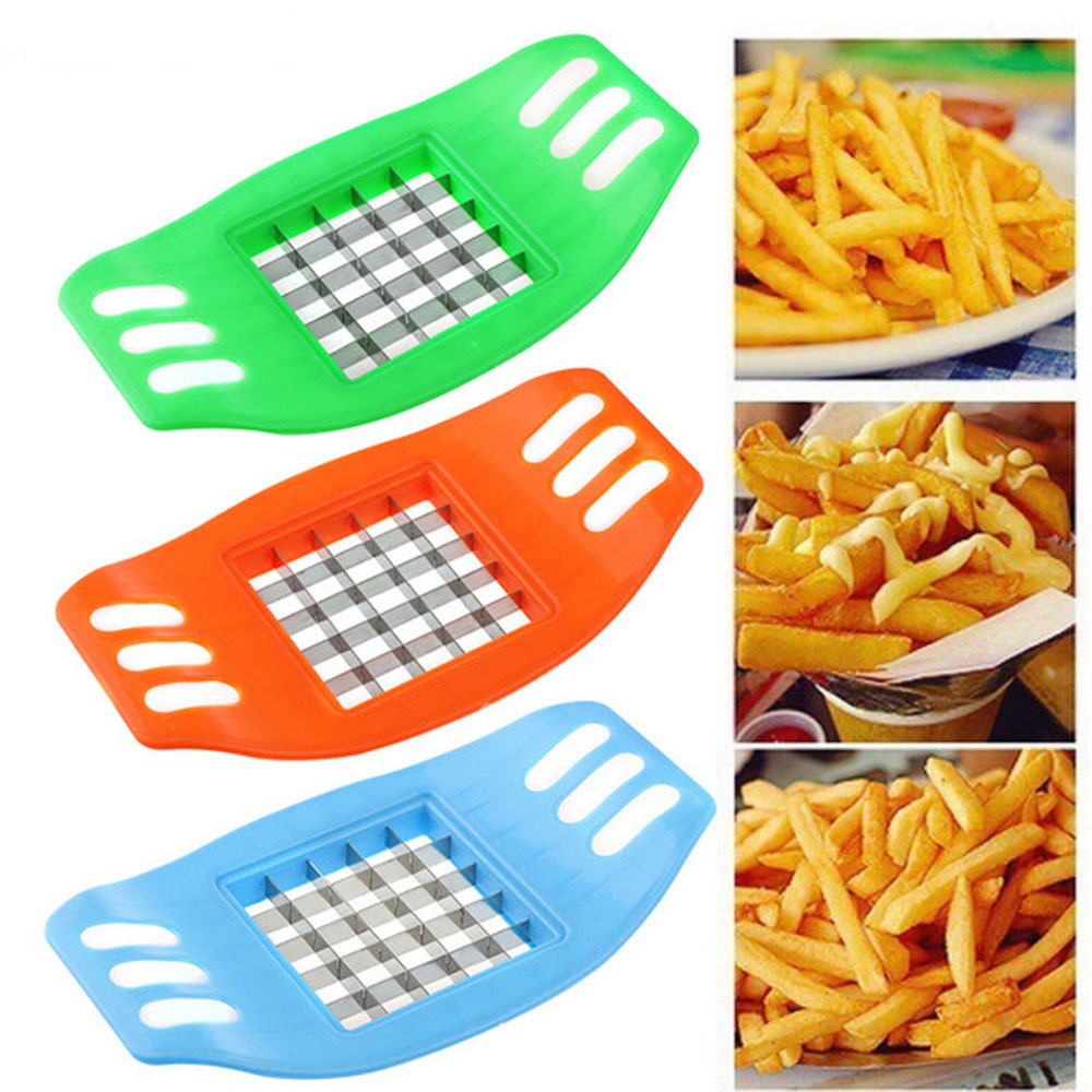 Stainless steel potato cutting device square slicers cut fries device