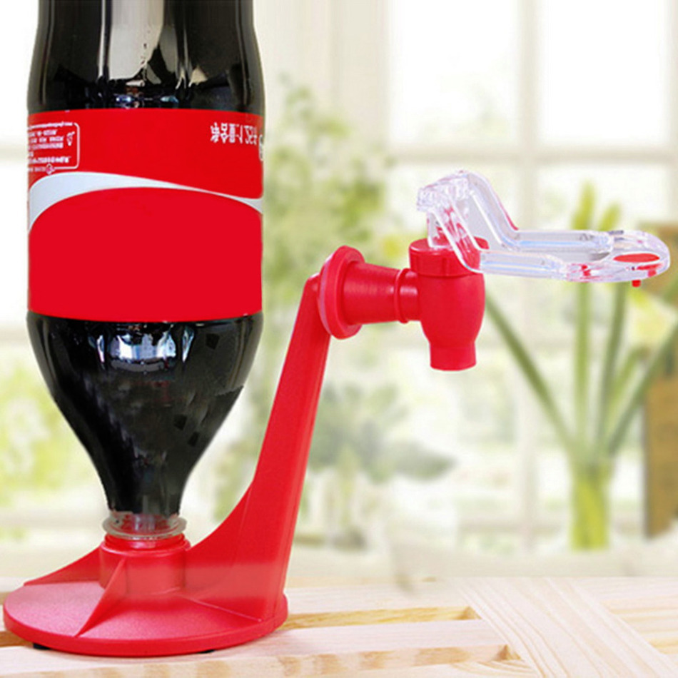 Coke Cola Bottle Dispenser Upside Down Drinking Fountains Beverage Switch Pressure Tool