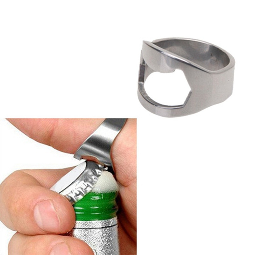 Ring Stainless Steel Bottle Opener