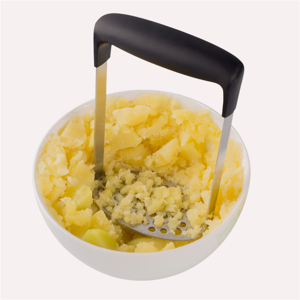 Stainless steel potato masher household