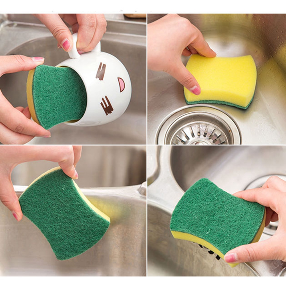 Kitchen Cleaning Sponge Scouring Magic Wipe