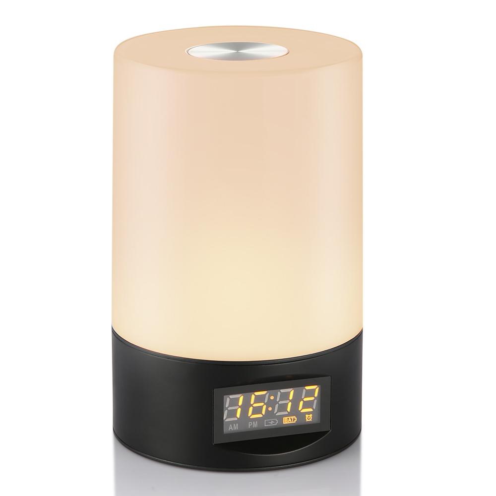 Utorch STL - 02 Wake Up Light Touch Sensitive Clock LED RGB Bedside Lamp