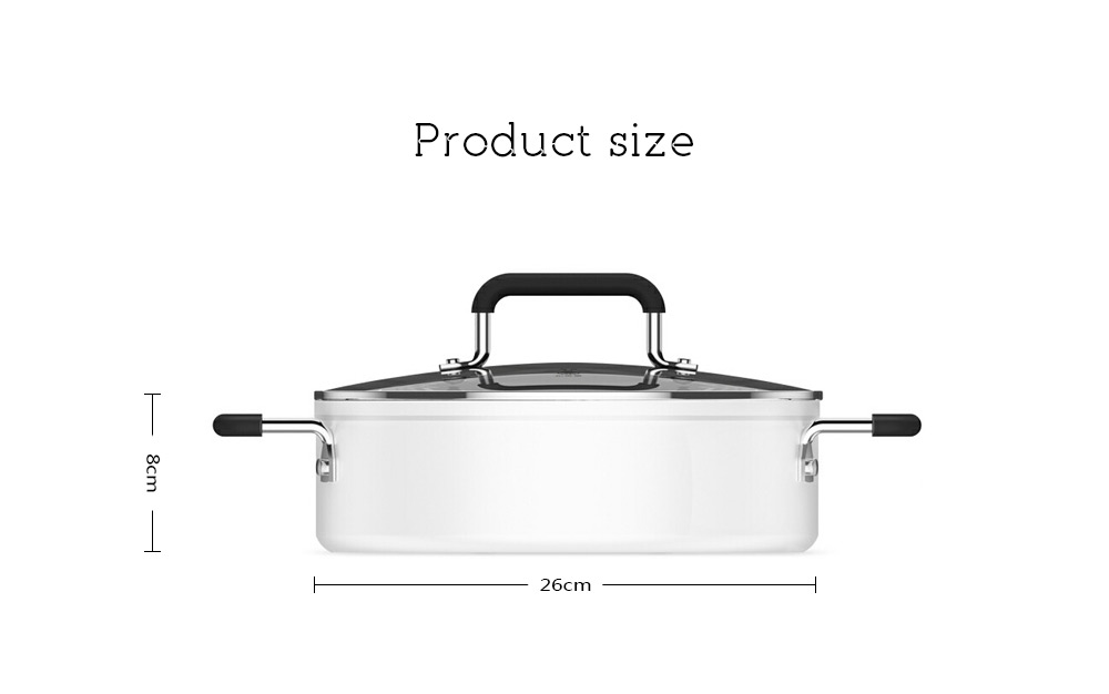 Xiaomi Non-stick Stockpot Dishwasher Safe Aluminum Covered Soup Pot