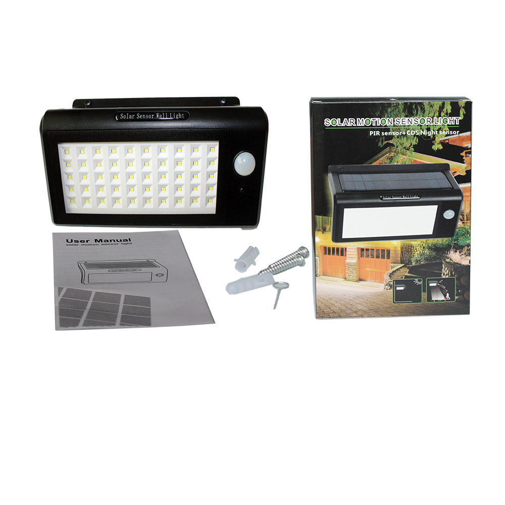 WINVE-18005 50 LED Solar Induction Outdoor Lights Used In Exterior Walls Courtyards Lanes Lanes and Other Places