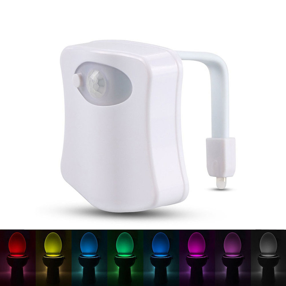 8 Colors LED Toilet Light