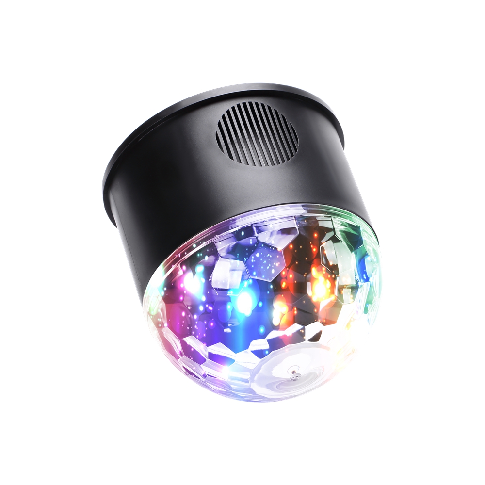 U'King 9W Bluetooth Music Player Sound Activated Rotatable Magic Ball Stage Effect Lighting with Remote Controller