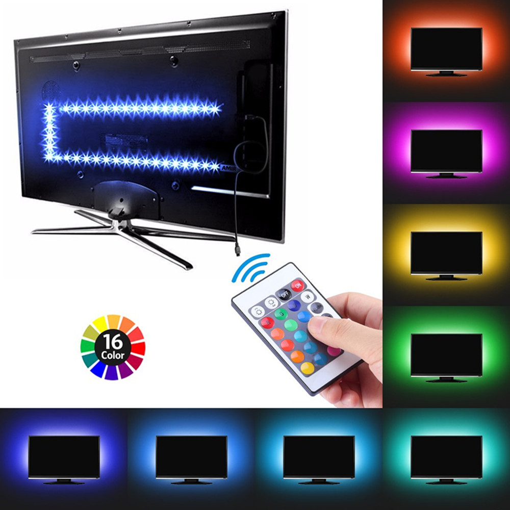 KWB LED TV Backlight Strip Light USB Bias Monitor Lighting