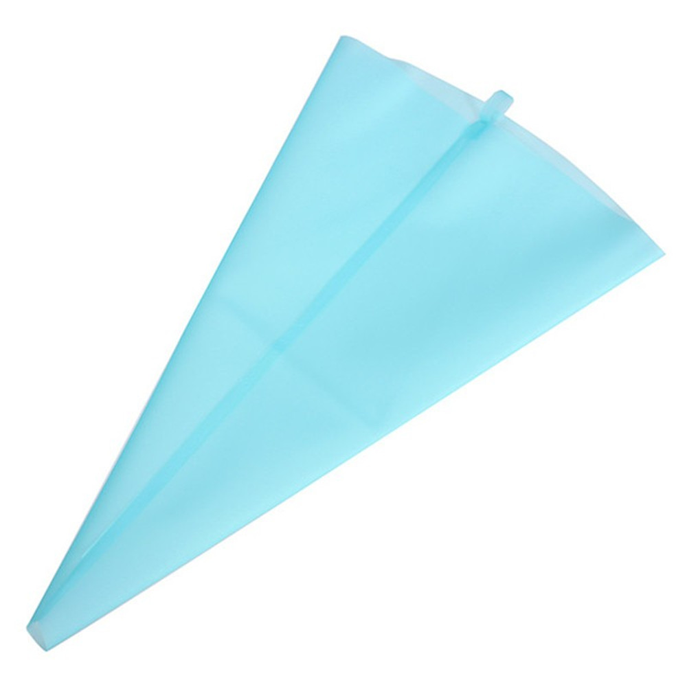39CM Large Blue Silicone Reusable Cupcake Cake Icing Piping Bag Pastry Cream Decorating Bags Kitchen Tool