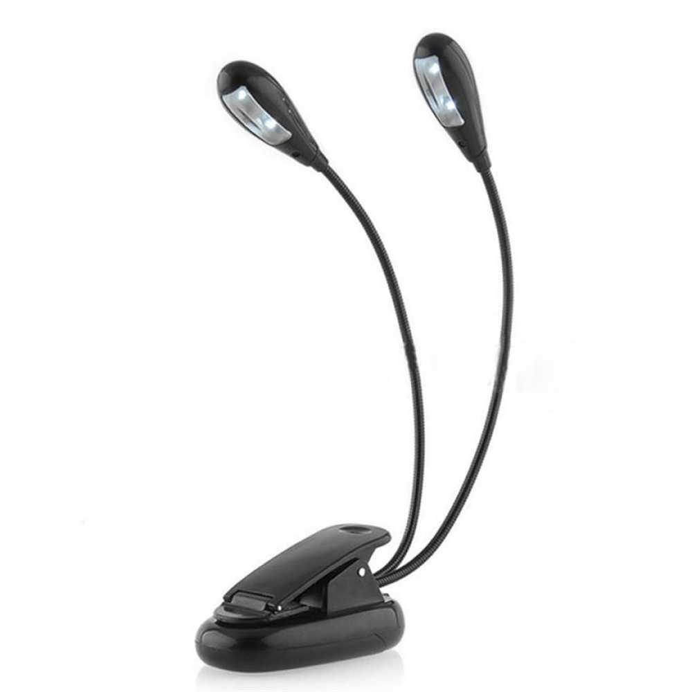 High Quality Adjustable Goosenecks Clip on LED Lamp for Music Stand and Book Reading Light