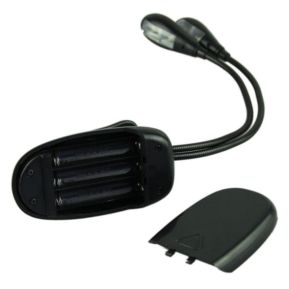 High Quality Adjustable Goosenecks Clip on LED Lamp for Music Stand and Book Reading Light