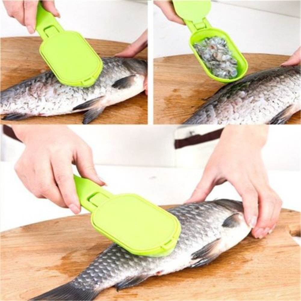 New Kitchen Tools Practical Fish Scaler Scraper Clam Opener Scale Scraper Kitchen